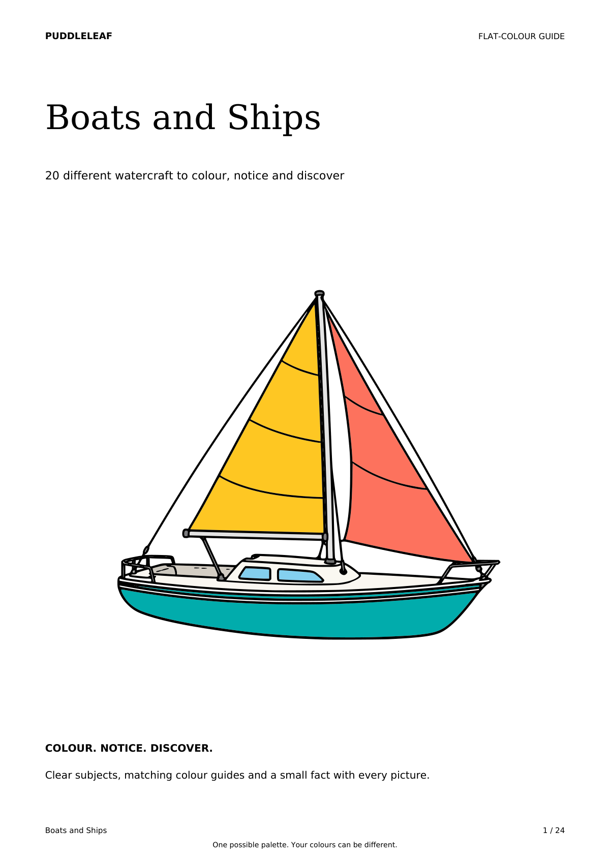 Boats and Ships: The book cover